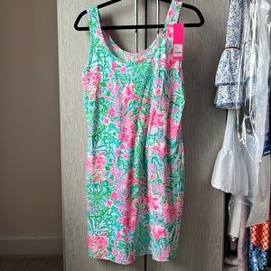 NWT Lilly tank dress has stretch
